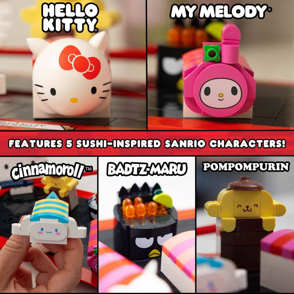 Hello Kitty Sushi Bar Brickcraft Building Set
