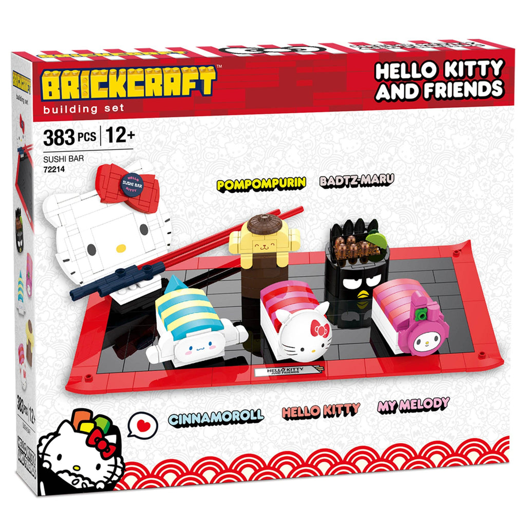 Hello Kitty Sushi Bar Brickcraft Building Set