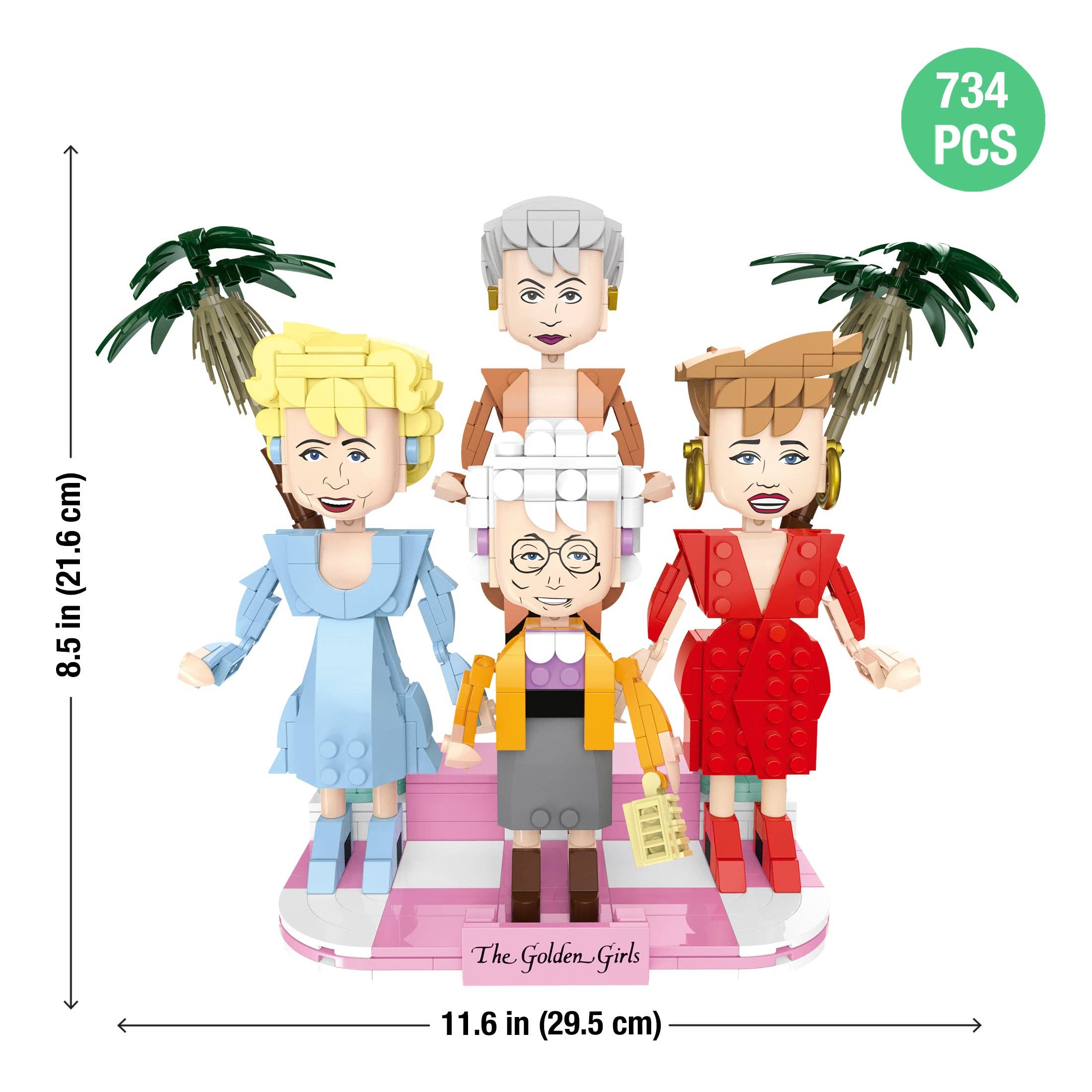 The Golden Girls Fabulous 40 Brick Set