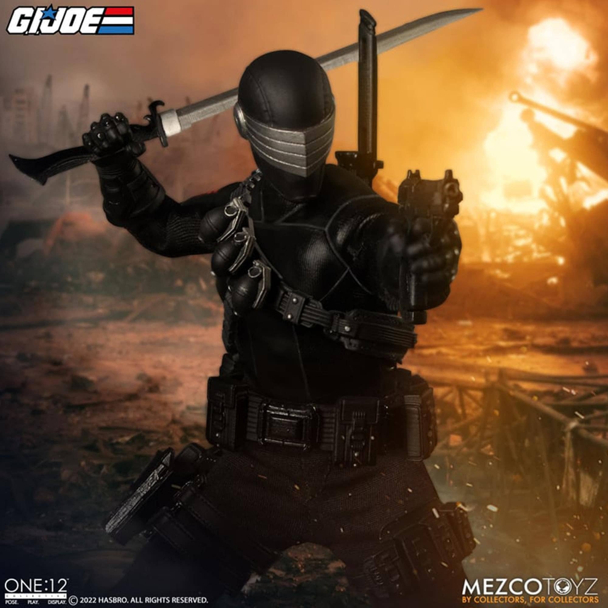 GI Joe One:12 Collective Deluxe Snake Eyes