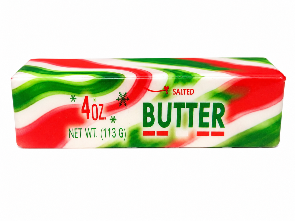Holiday Swirl Butter Squishy