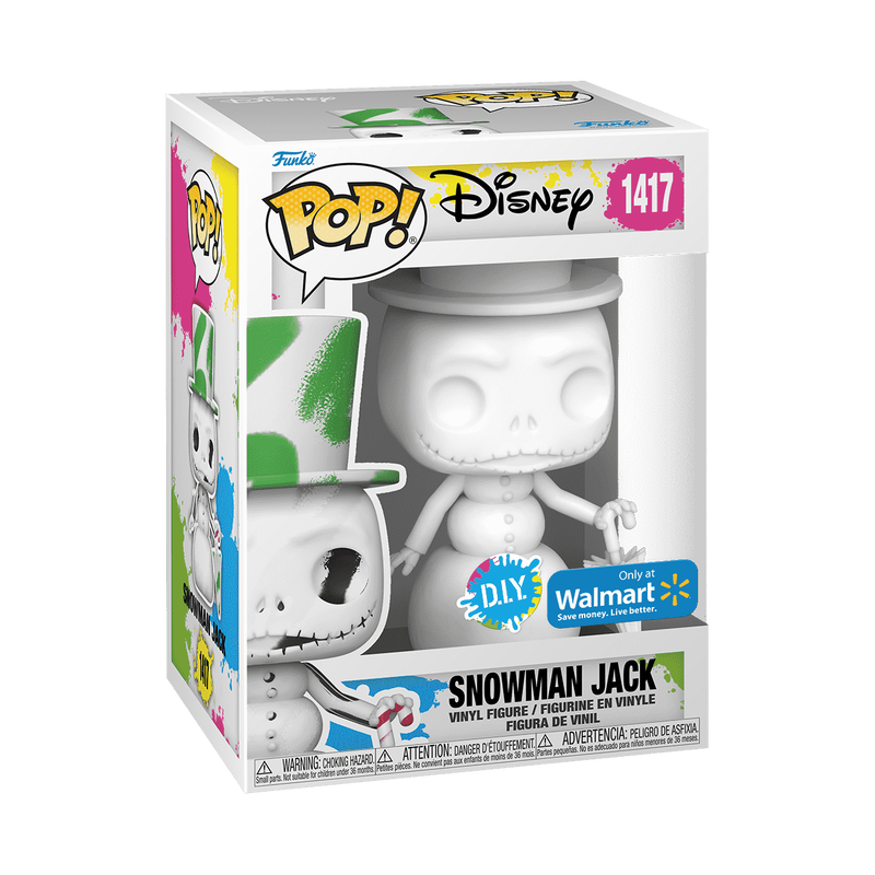 Funko Pop! Disney Snowman Jack #1417 – D.I.Y. Walmart Exclusive