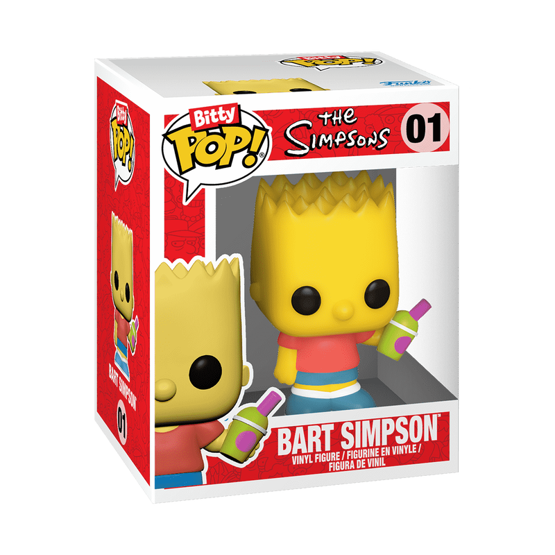 The Simpsons: Bart Simpson & Kwik-E-Mart – Funko Bitty Pop! Towns