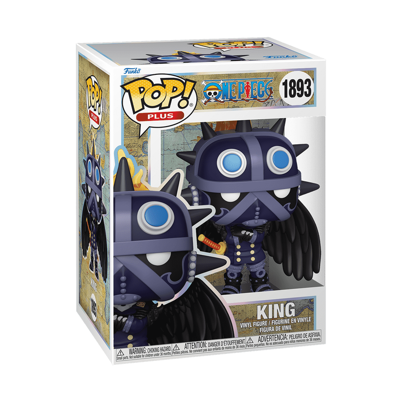 Funko Pop! Plus: One Piece – King #1893 Vinyl Figure