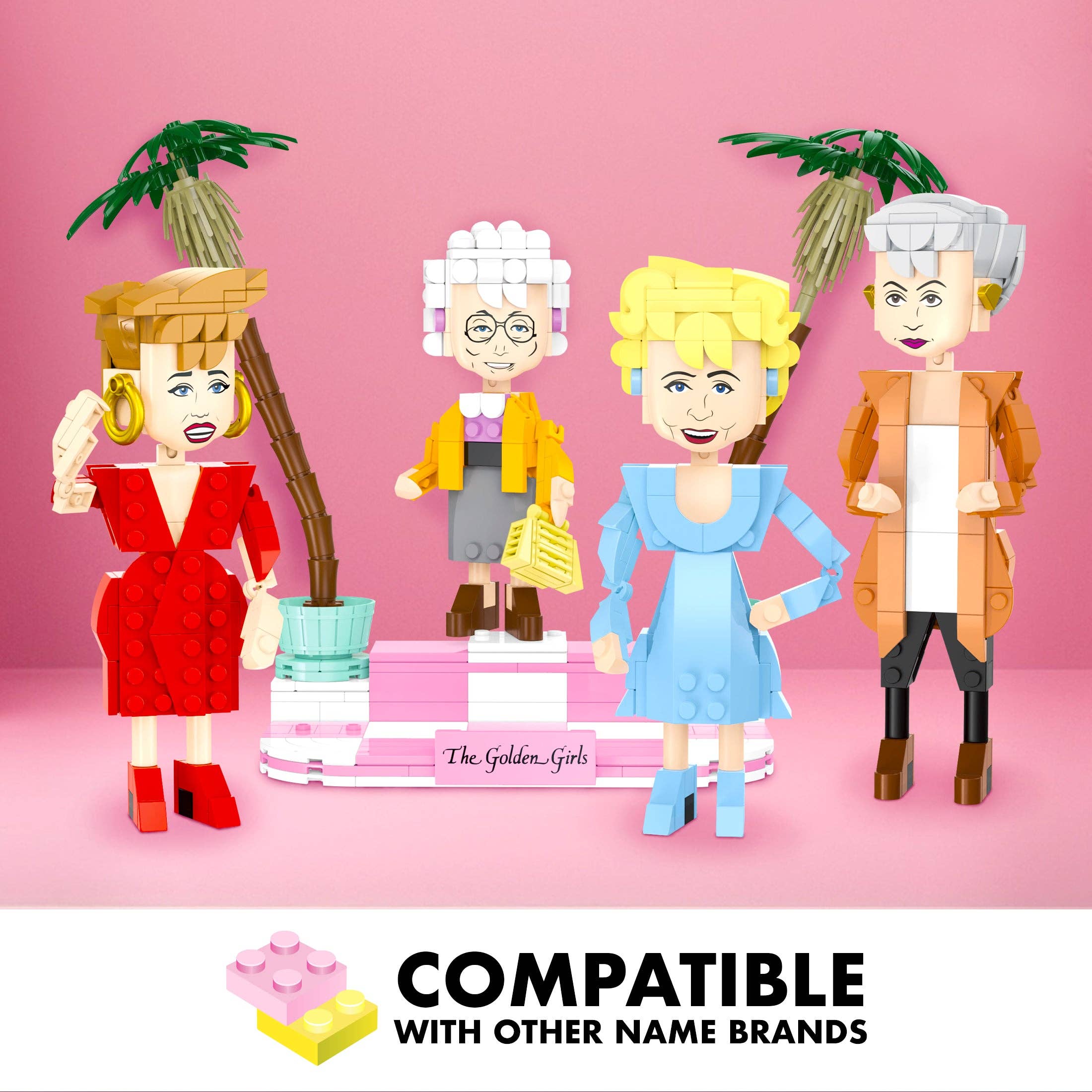 The Golden Girls Fabulous 40 Brick Set