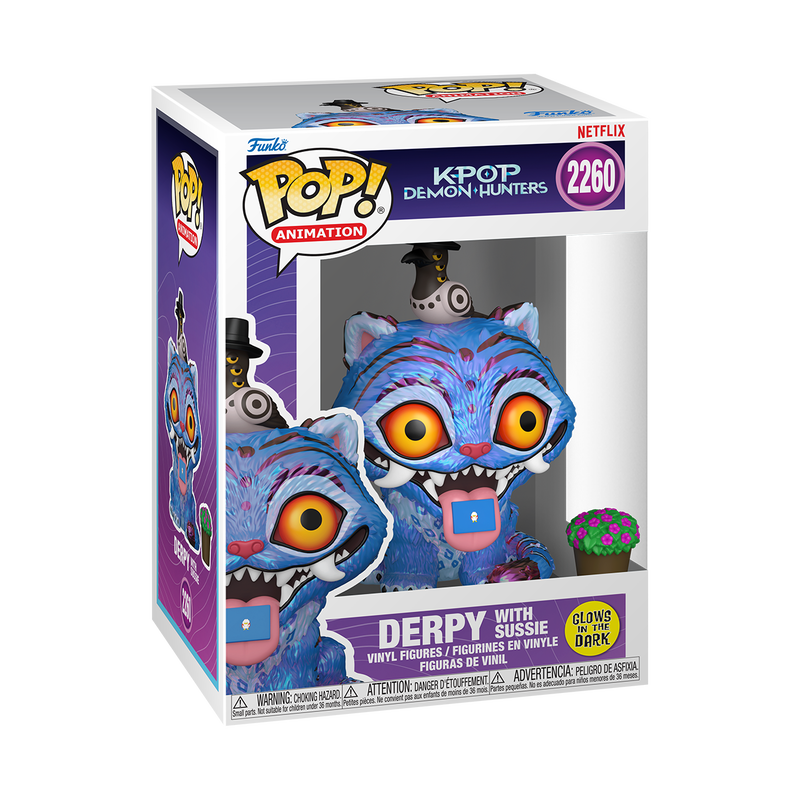 Funko Pop! Animation – KPop Demon Hunters: Derpy with Sussie #2260 – Glow in the Dark