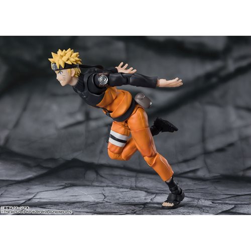 Tamashii Nations - Naruto Shippuden - S.H.Figuarts - Naruto Uzumaki The Jinchuriki Entrusted with Hope Action Figure