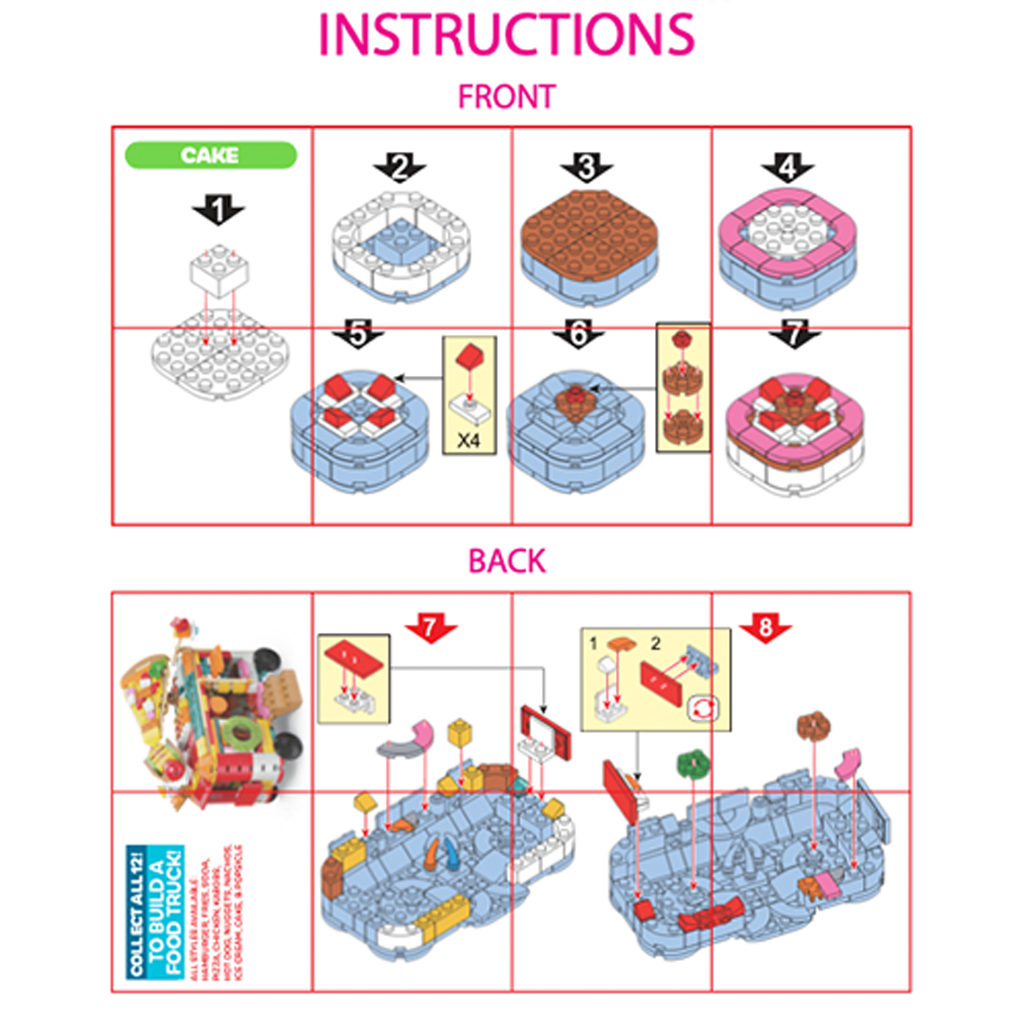 So Much Fun! Micro Block Fast Food Sets