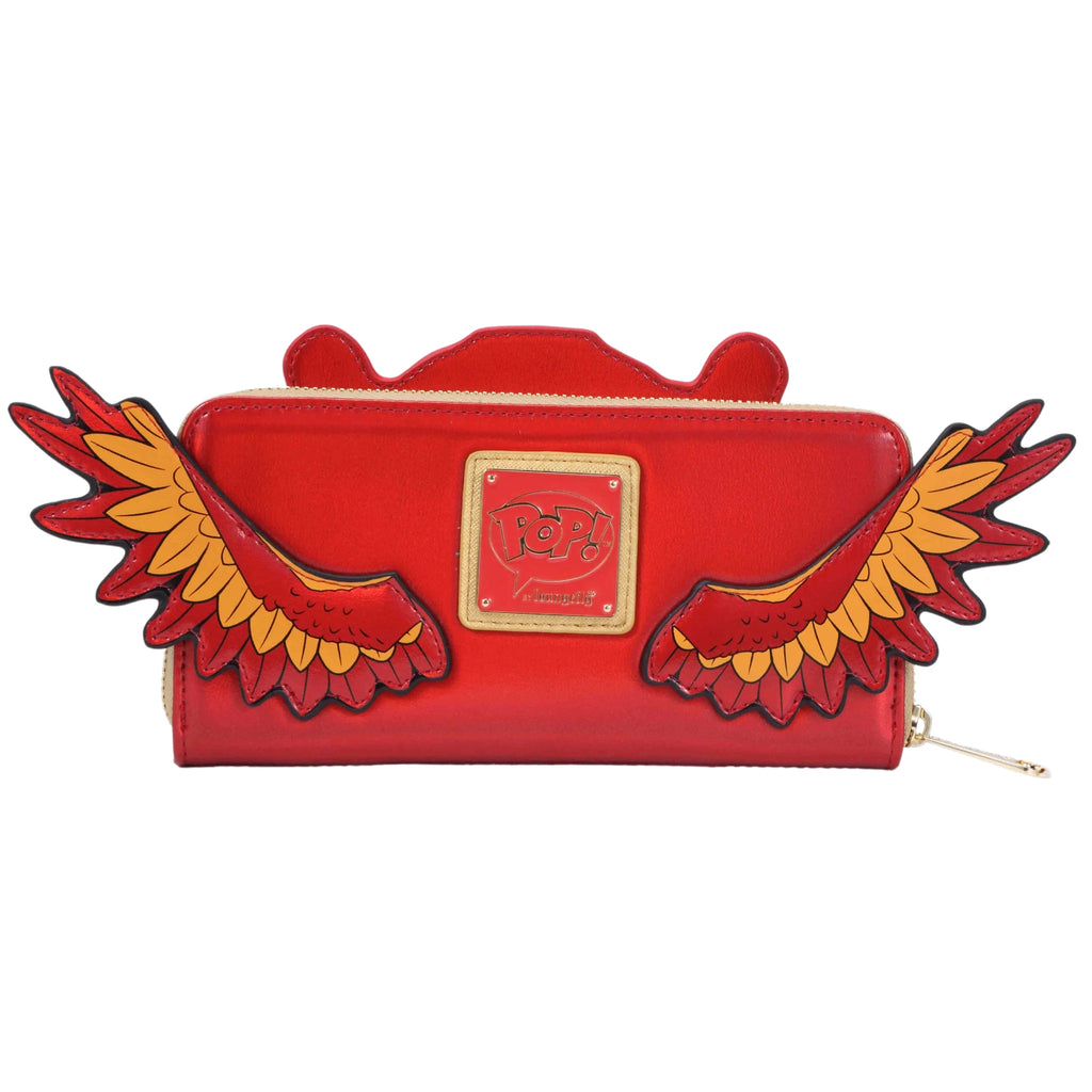 Loungefly x Harry Potter Fawkes Phoenix Zip Around Wallet – Wizarding World
