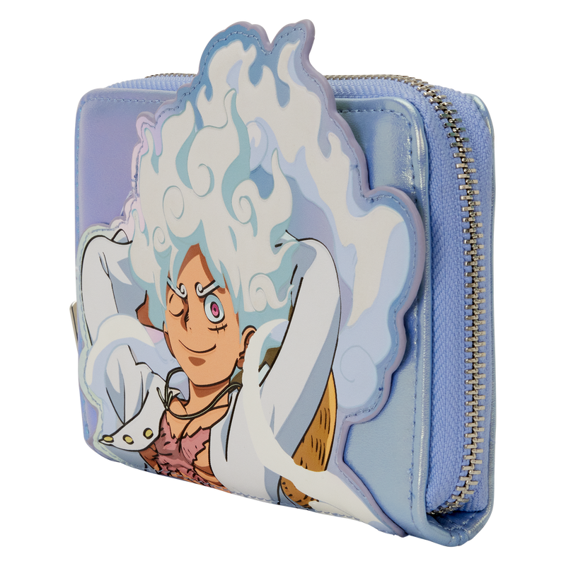 One Piece Gear 5 Luffy Loungefly Zip Around Wallet