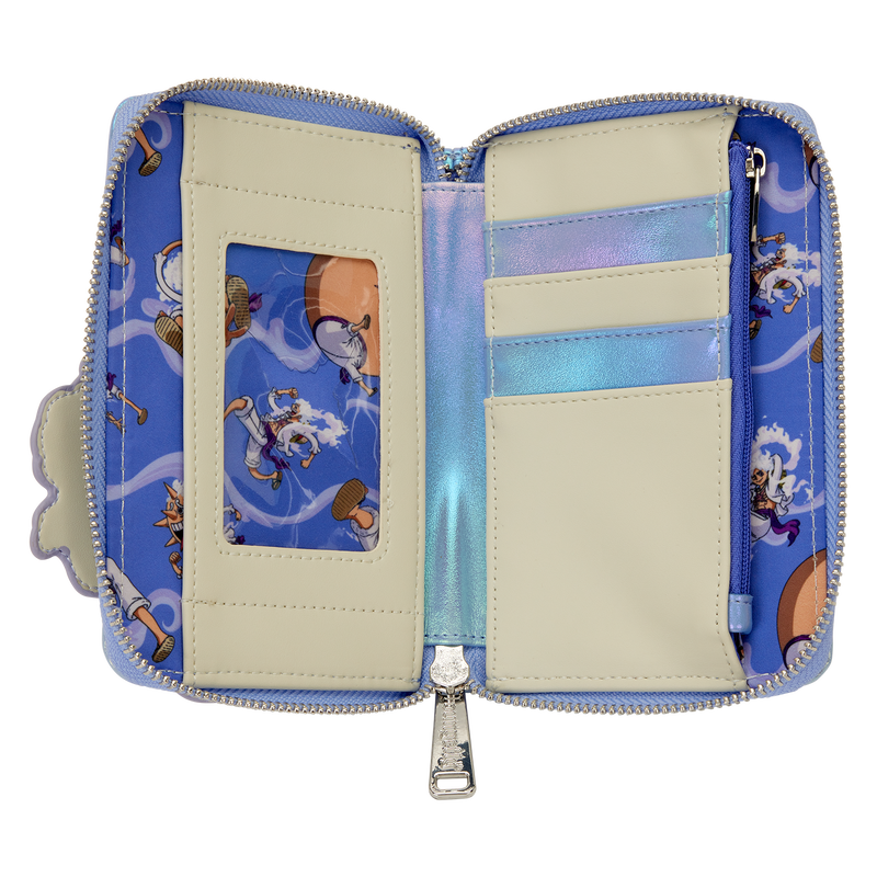 One Piece Gear 5 Luffy Loungefly Zip Around Wallet