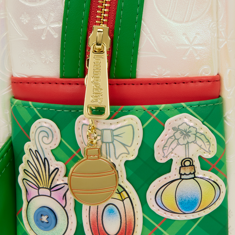 Stitch & Scrump Iridescent Holiday Ornament Mini Backpack