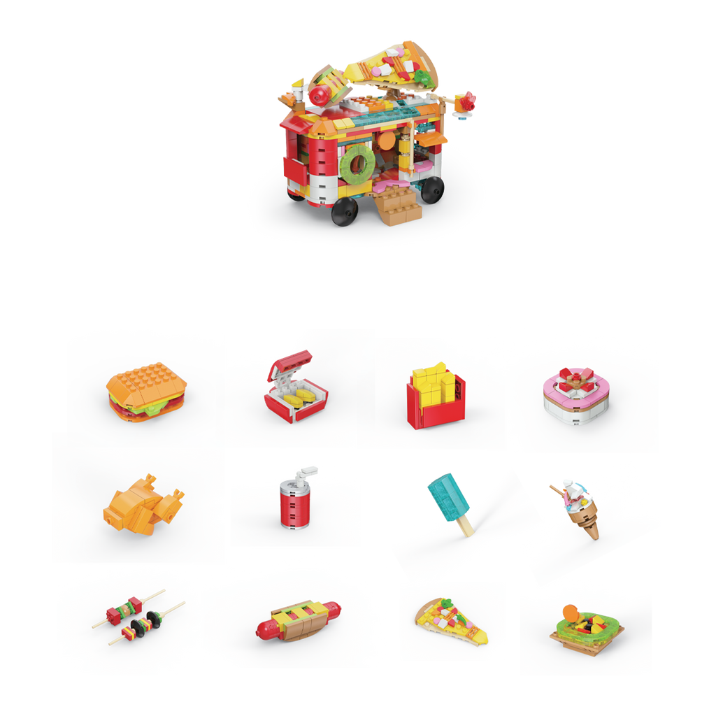 So Much Fun! Micro Block Fast Food Sets
