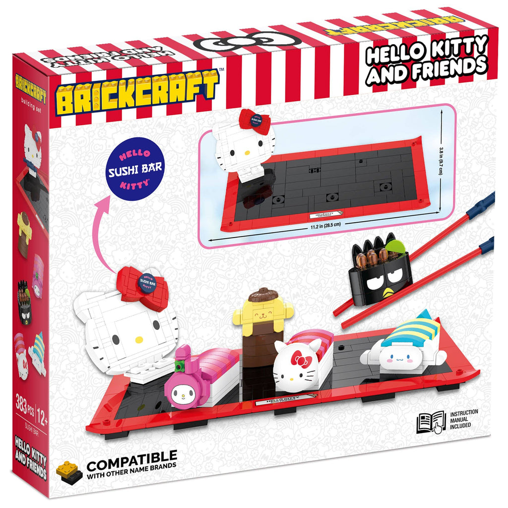 Hello Kitty Sushi Bar Brickcraft Building Set