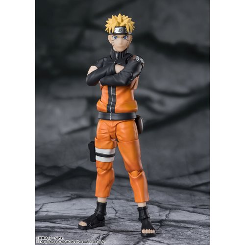 Tamashii Nations - Naruto Shippuden - S.H.Figuarts - Naruto Uzumaki The Jinchuriki Entrusted with Hope Action Figure