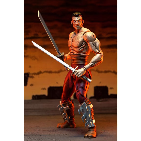 NECA - Teenage Mutant Ninja Turtles (Mirage Comics) - 7" Scale Action Figure - Worms of Madness Shredder 2 Pack