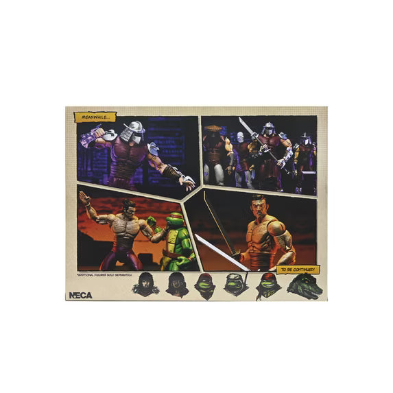 NECA - Teenage Mutant Ninja Turtles (Mirage Comics) - 7" Scale Action Figure - Worms of Madness Shredder 2 Pack