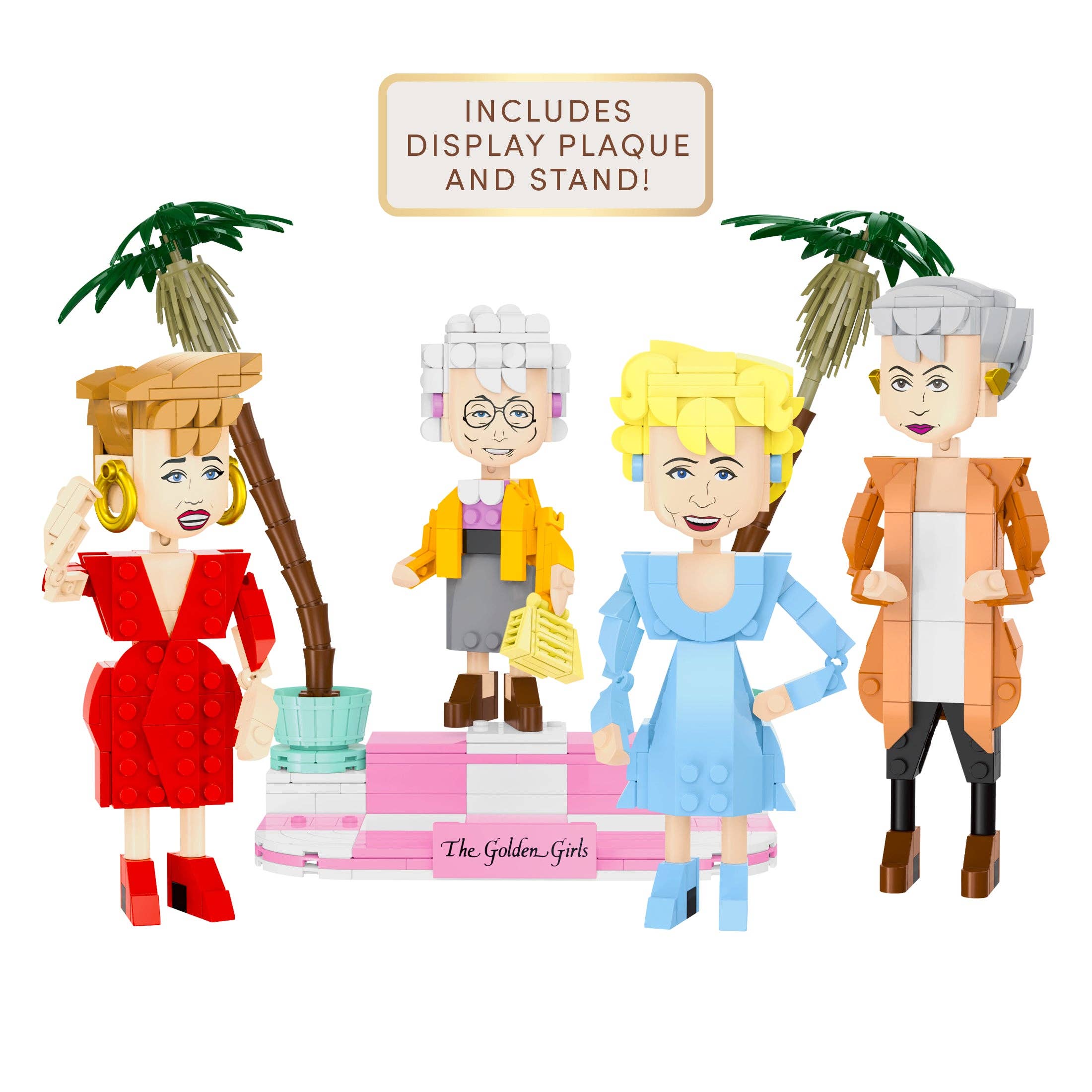 The Golden Girls Fabulous 40 Brick Set
