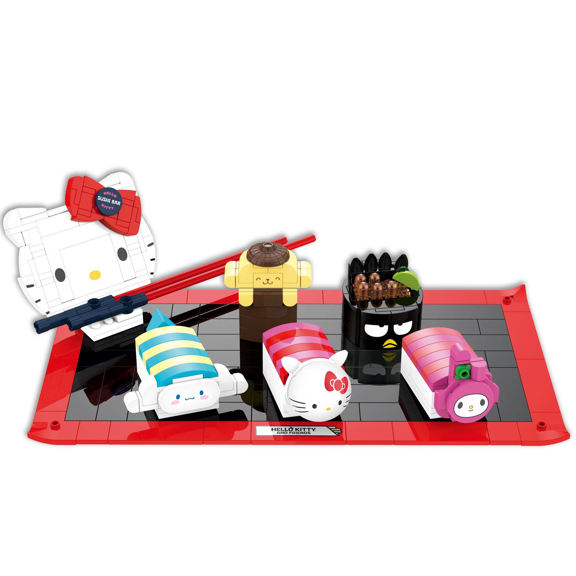 Hello Kitty Sushi Bar Brickcraft Building Set