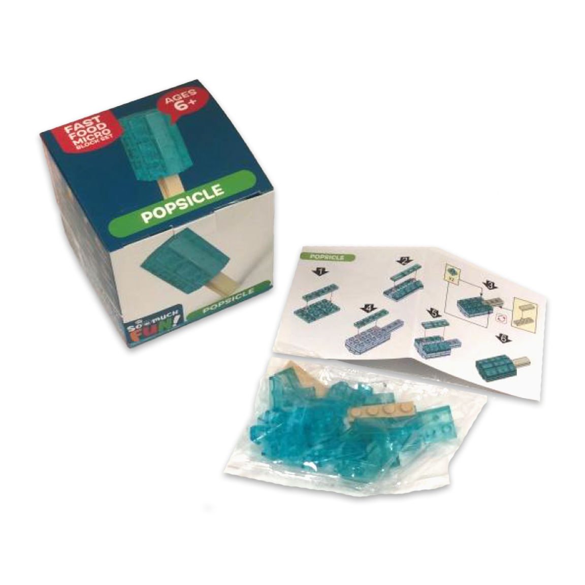 So Much Fun! Micro Block Fast Food Sets