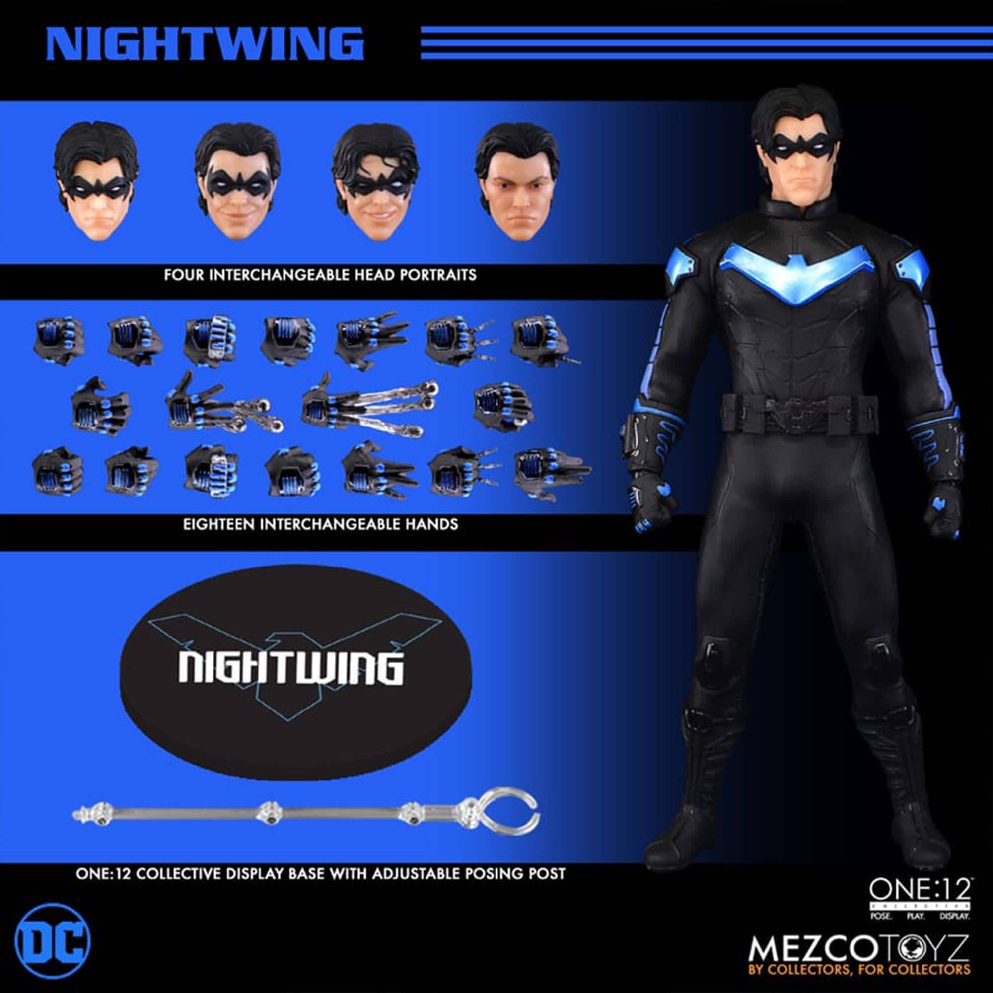 DC One:12 Collective Nightwing Action Figure