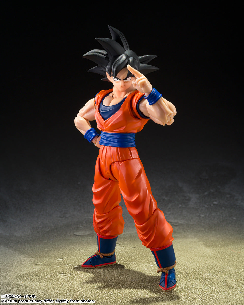 Tamashii Nations - Dragon Ball Z - S.H.Figuarts - Son Goku Kind-Hearted Saiyan Action Figure