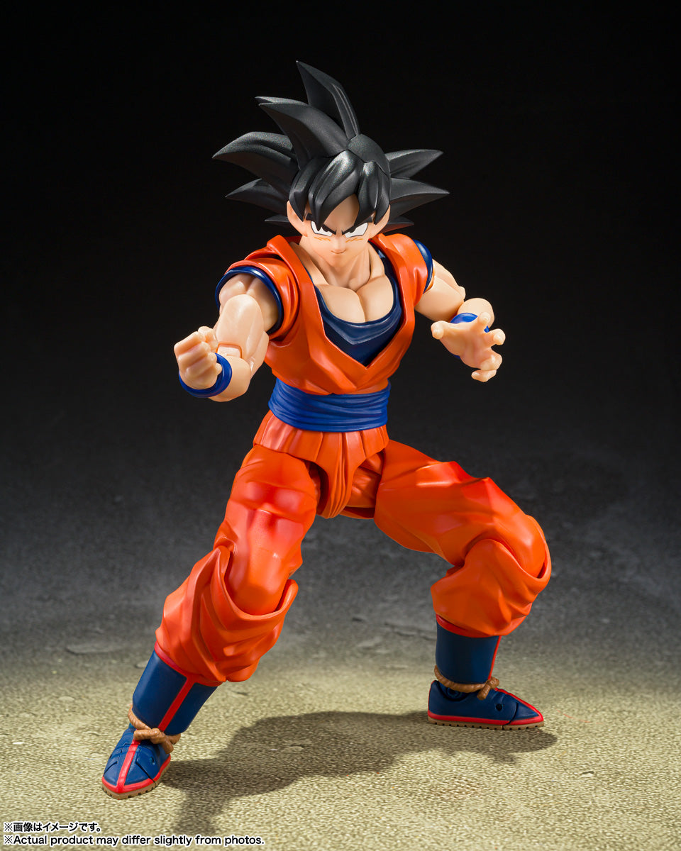 Tamashii Nations - Dragon Ball Z - S.H.Figuarts - Son Goku Kind-Hearted Saiyan Action Figure