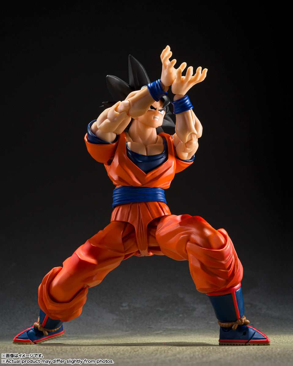Tamashii Nations - Dragon Ball Z - S.H.Figuarts - Son Goku Kind-Hearted Saiyan Action Figure