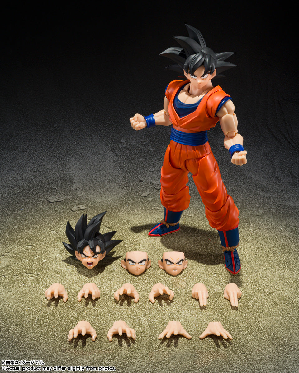 Tamashii Nations - Dragon Ball Z - S.H.Figuarts - Son Goku Kind-Hearted Saiyan Action Figure