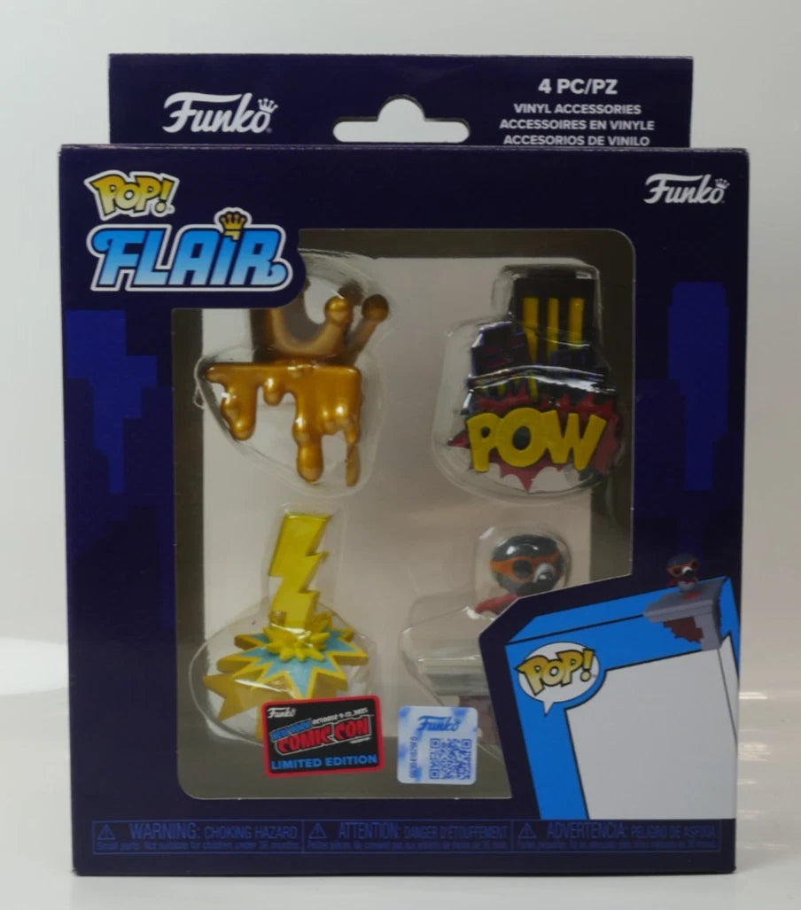 Funko Pop! Flair Vinyl Accessories Set – 2025 New York Comic Con Limited Edition